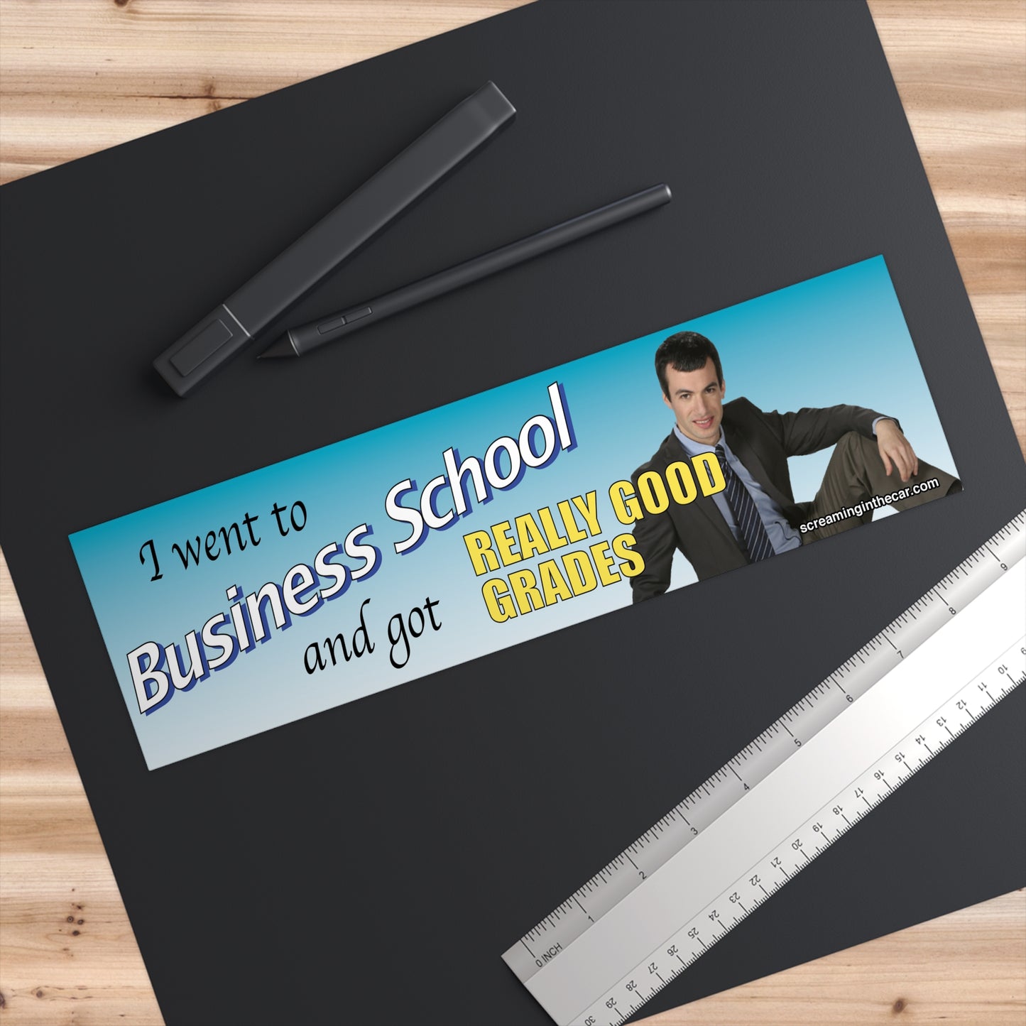 Really Good Grades Bumper Sticker