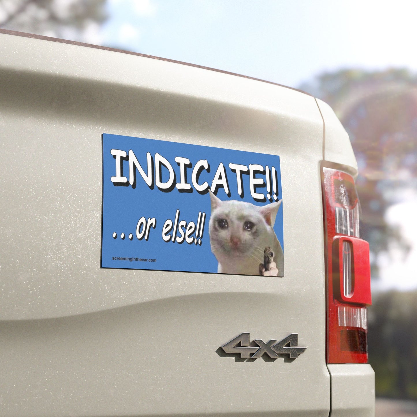 INDICATE!!! bumper magnet