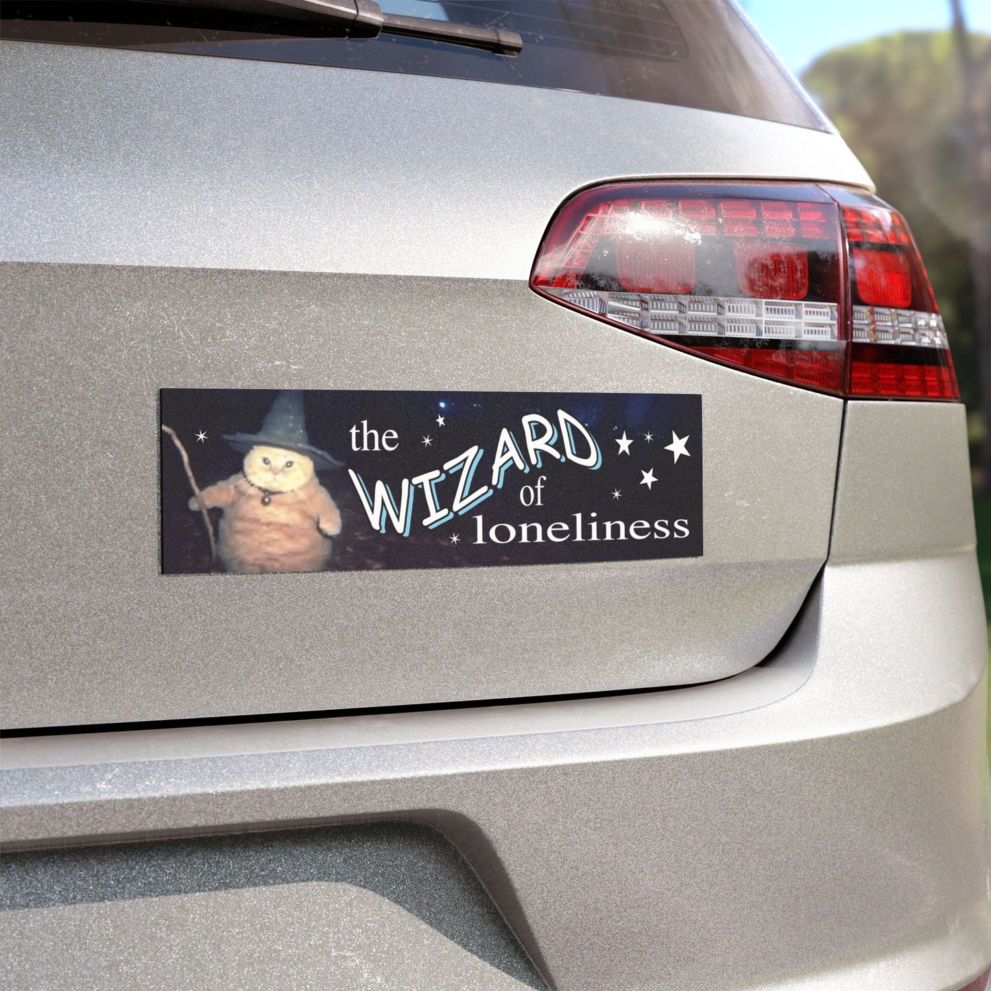 Wizard of Loneliness Car Bumper Magnet