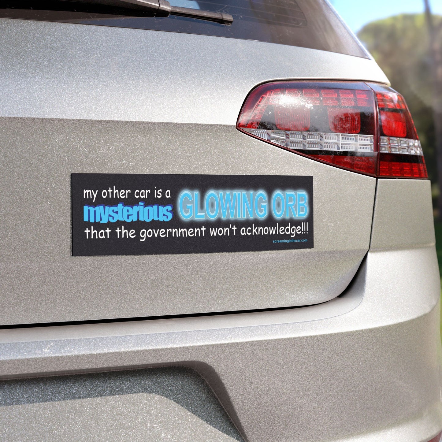 mysterious glowing orb bumper magnet