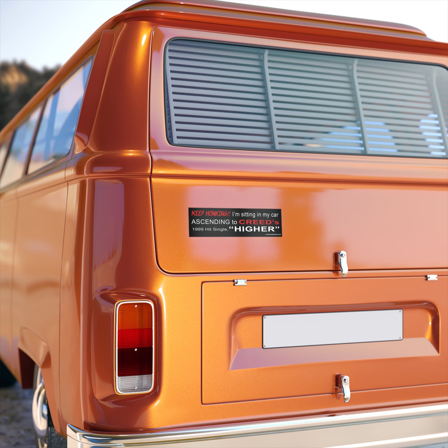 can u take me higher bumper sticker