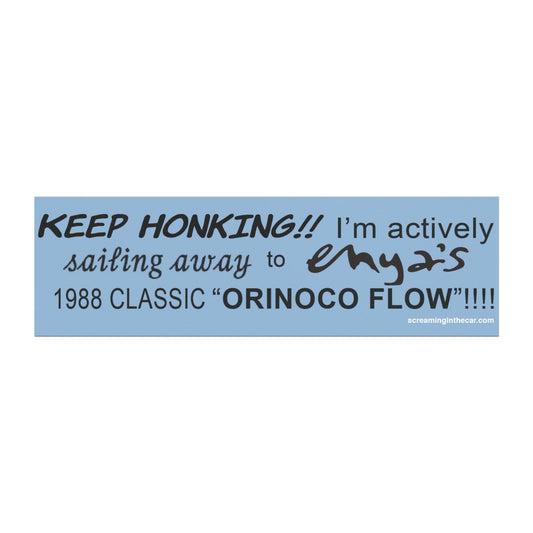 sailing away 2 enya bumper magnet