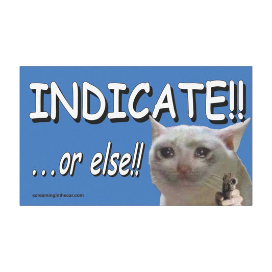 INDICATE!!! bumper magnet