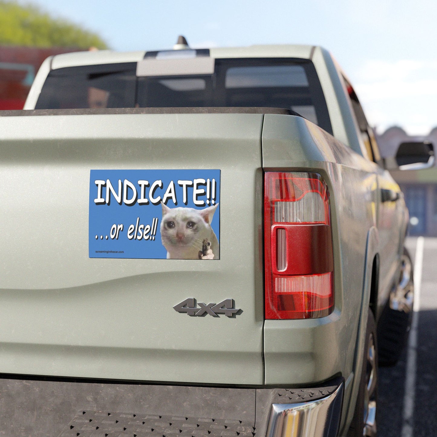 INDICATE!!! bumper magnet