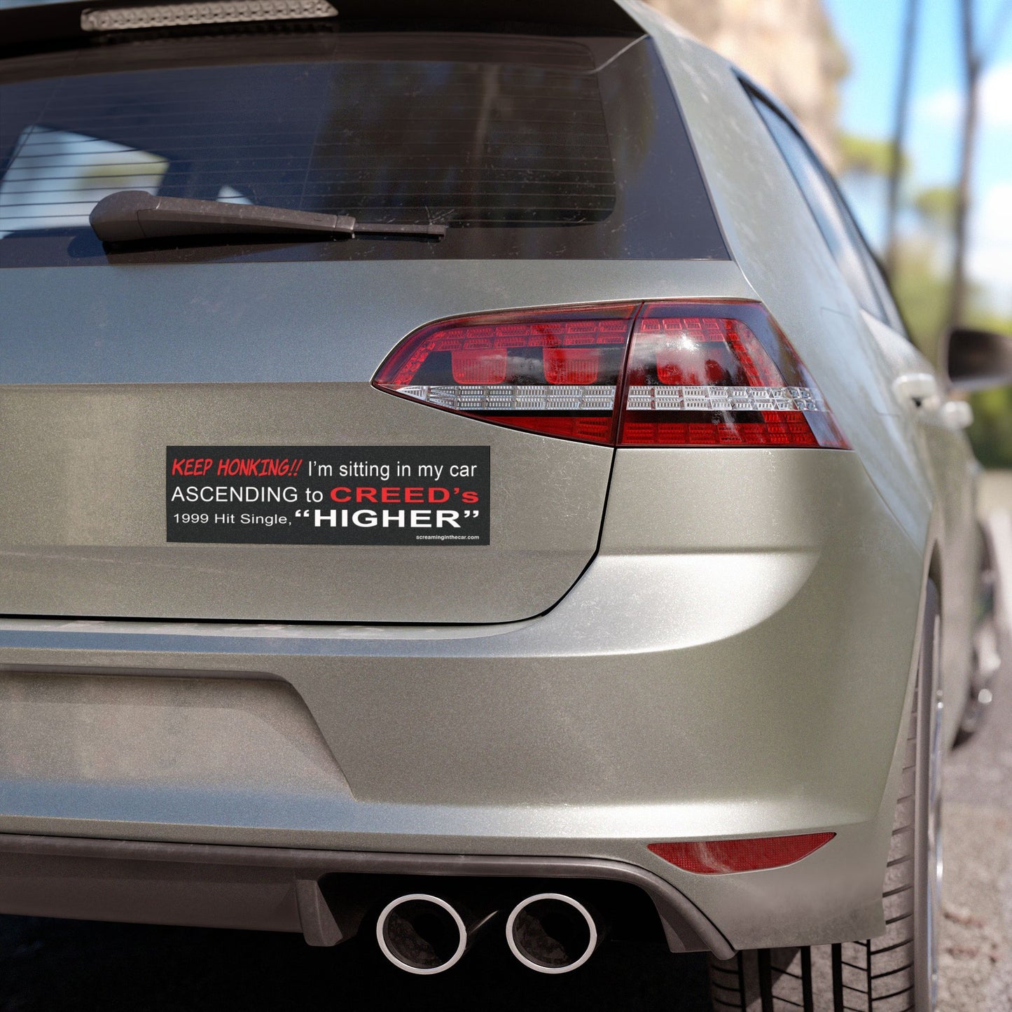 can u take me higher bumper magnet