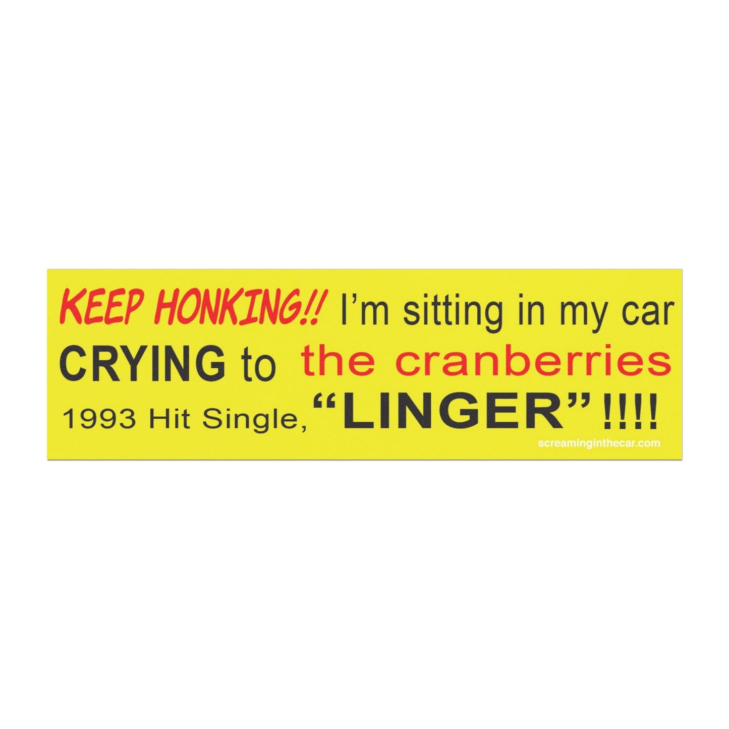 linger bumper magnet